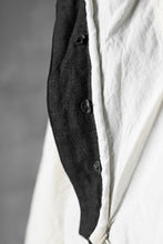 画像をギャラリービューアに読み込む, daska &quot;d-55&quot; wide pants / linen plain weave (BLACK)