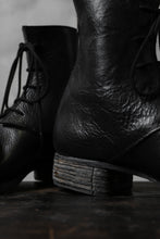 Load image into Gallery viewer, Portaille exclusive PL20 Laced Zip Boots (RUBBED COW TCG / BLACK)