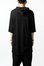 Load image into Gallery viewer, A.F ARTEFACT RELAX HOODIE TOPS / COTTON JERSEY (BLACK)