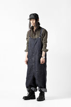 Load image into Gallery viewer, KLASICA MB OVERALL / DEEP DYED LINEN DENIM (NAVY)