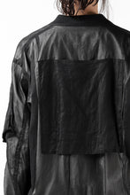 画像をギャラリービューアに読み込む, KLASICA FLIGHT PC-1 JACKET / TRANSLUCENT ORGANDY (BLACK)