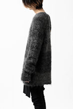 画像をギャラリービューアに読み込む, KLASICA BLIND MOHAIR KNIT SWEATER / FLUFFY 3.5G (MIX GREY)