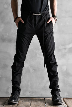 Load image into Gallery viewer, blackcrow high density cotton banana shape trousers (BLACK)