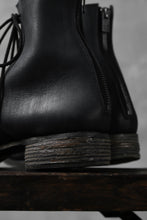 Load image into Gallery viewer, Portaille exclusive PL20 Laced Zip Boots (FILED STEER / BLACK)