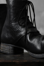 Load image into Gallery viewer, Portaille exclusive PL20 Laced Zip Boots (RUBBED COW TCG / BLACK)