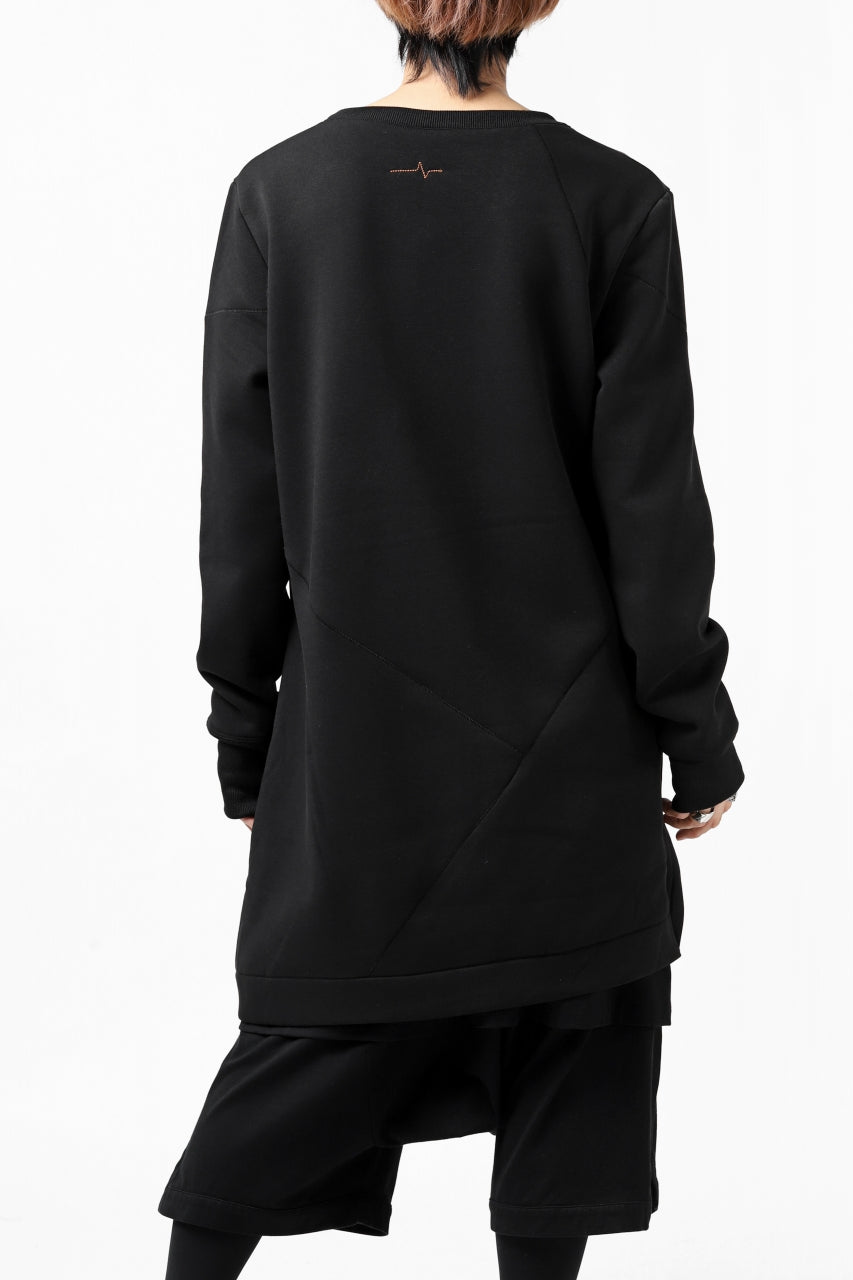 FIRST AID TO THE INJURED PRAGN SWEAT LONG TOPS / BRUSHED BACK TERRY (BLACK)