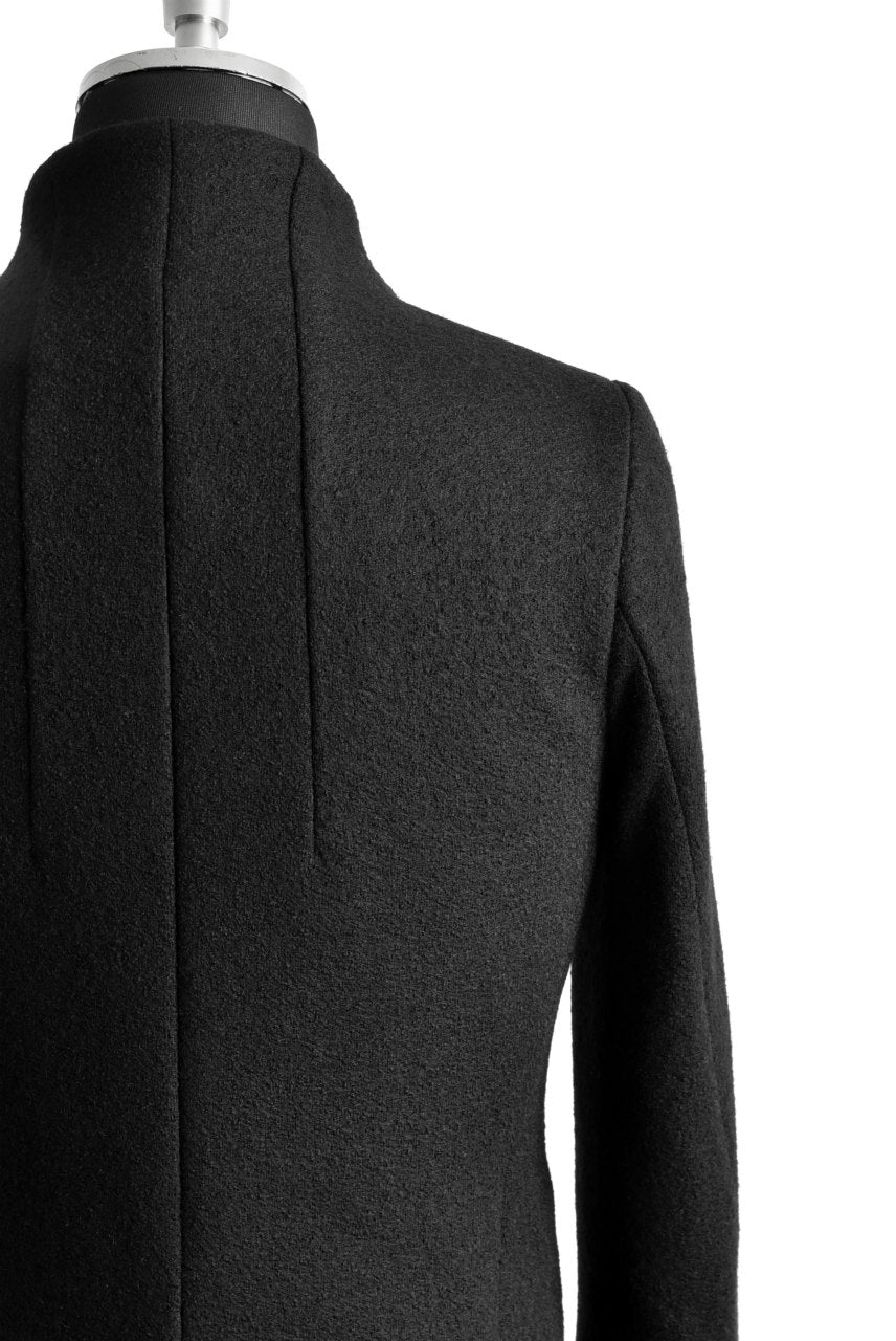 N/07 Padded Middle Coat / Wool-filling (BLACK)