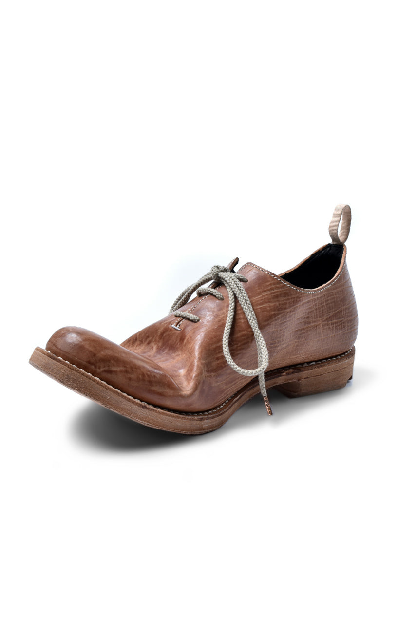 ierib tecta whole cut derby shoes / waxy JP culatta (NATURAL)
