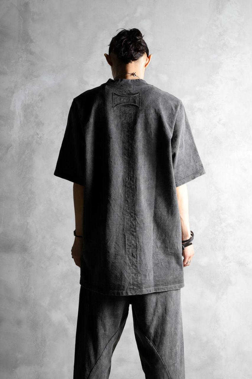 KLASICA RELAX SIZED SQUARE TEE / GARMENT PIGMENT DYED (PIGMENT GREY)