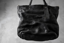 Load image into Gallery viewer, Chörds; S.S.D. TOTE BAG / HORSE BUTT FULL GRAIN (BLACK)