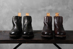 Load image into Gallery viewer, sus-sous goa jodhpurs boots / CONCERIA 800 *hand dyed (BLACK BROWN)