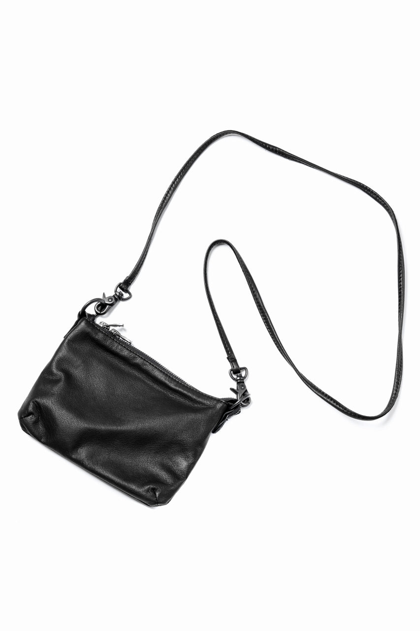 画像をギャラリービューアに読み込む, ISAMU KATAYAMA BACKLASH PORTABLE BAG / WASHABLE STEER (BLACK)