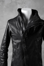 Load image into Gallery viewer, incarnation exclusive DUALFACE ZIP JACKET OBJECT DYE/TANNED HORSE (BLACK)