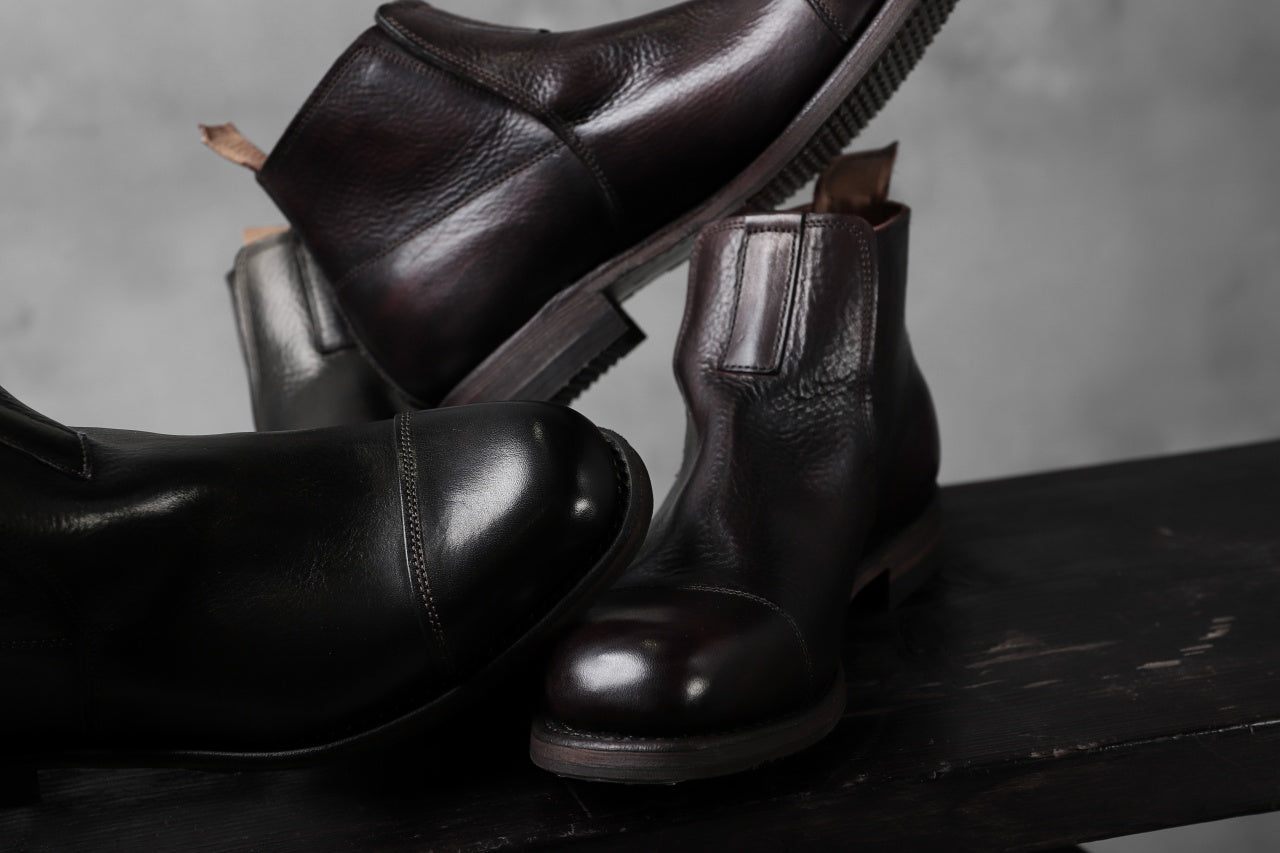 sus-sous goa jodhpurs boots / CONCERIA 800 *hand dyed (BLACK BROWN)