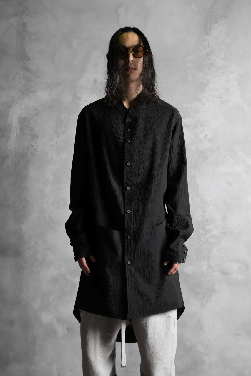 画像をギャラリービューアに読み込む, SOSNOVSKA LOADED POCKETS SHIRT (BLACK)