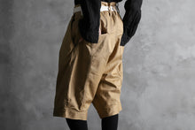 Load image into Gallery viewer, KLASICA GERALD-cc LOW CROTCH SHORTS / DRY CHINO CLOTH (BEIGE)