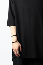 Load image into Gallery viewer, A.F ARTEFACT RELAX HOODIE TOPS / COTTON JERSEY (BLACK)