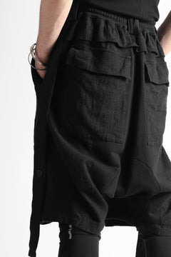 画像をギャラリービューアに読み込む, A.F ARTEFACT SWITCHING SHORTS / COMBI FABRICS (BLACK)