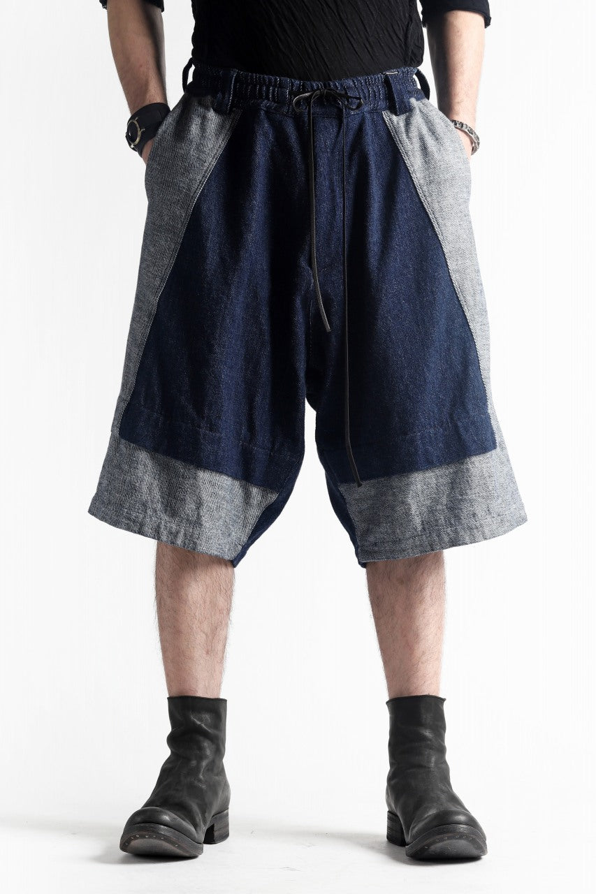 Load image into Gallery viewer, A.F ARTEFACT SWITCHING SHORTS / LOW COUNT DENIM (INDIGO)