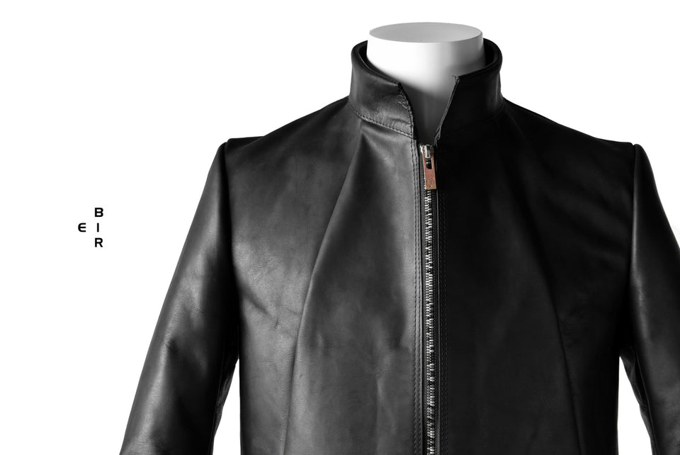 ierib exclusive classic zipper jacket / Nicolas Italy Vachetta