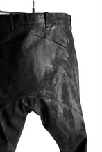 Load image into Gallery viewer, LEON EMANUEL BLANCK FORCED 6 POCKET SLIM PANT / COATED CANVAS (BLACK)