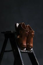 画像をギャラリービューアに読み込む, sus-sous sandal shoes / italy oiled cow leather *hand dyed (NATURAL)