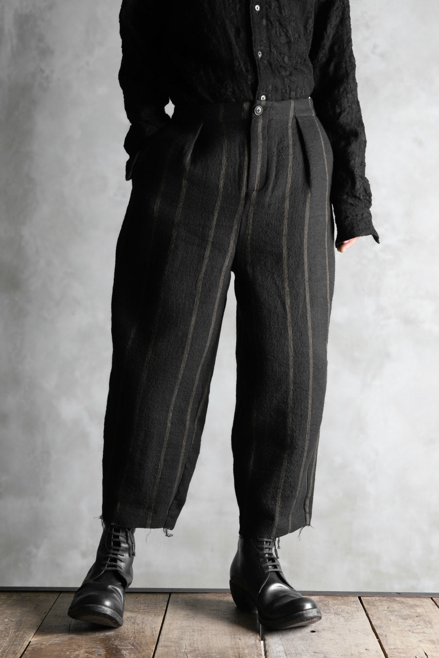 Aleksandr Manamis Cropped Stripe Pant