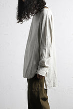 Load image into Gallery viewer, sus-sous shirt pullover / S55/L45 Herringbone (ICE GREY)