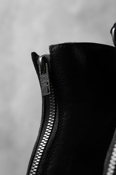 Load image into Gallery viewer, Portaille exclusive PL20 Laced Zip Boots (RUBBED COW TCG / BLACK)