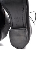 Load image into Gallery viewer, prtl x 4R4s exclusive derby shoes / Harness No Glaze Leather &quot;No3-6&quot; (BLACK)