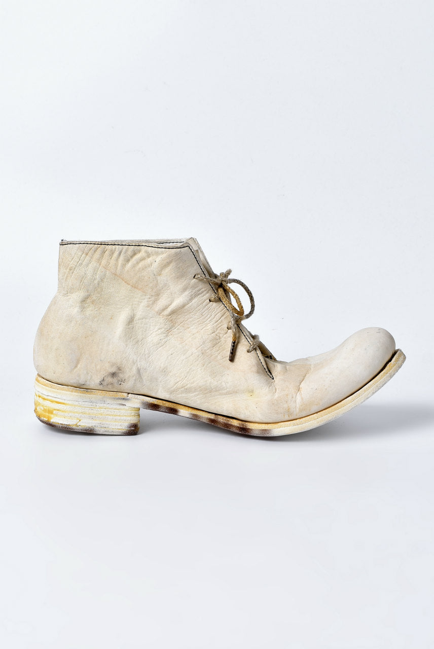 A DICIANNOVEVENTITRE A1923 ANKLE BOOTS 018 / CAVALLO OILED (BIANCO)