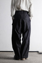 画像をギャラリービューアに読み込む, sus-sous supima denim wide trousers MK-1 (INDIGO)