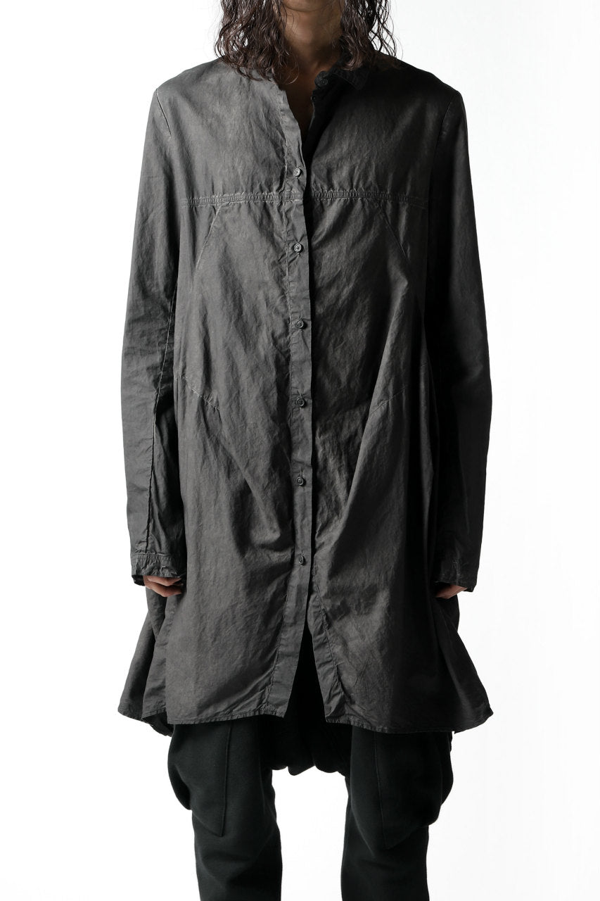 Load image into Gallery viewer, RUNDHOLZ DIP A LINE LONG SHIRT (CARBON DYED)