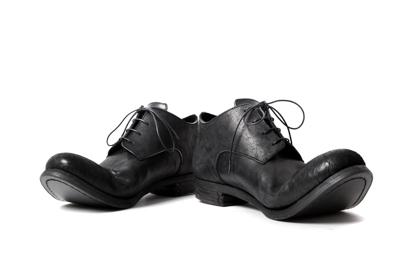 prtl x 4R4s exclusive derby shoes / Cordovan Full grain "No3-5" (BLACK)