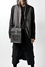 Load image into Gallery viewer, Portaille &quot;Atelier Made&quot; exclusive SHOULDER BAG / PUEBLO by Badalassi Carlo (BLACK)