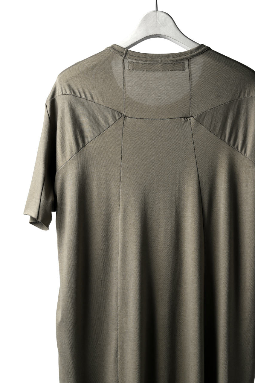 A.F ARTEFACT MULTI PANELED T-SHIRT / L.JERSEY (BEIGE)