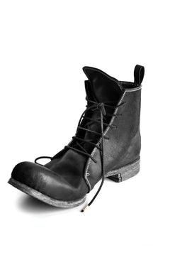 Load image into Gallery viewer, N/07 Laced Mid Boots / Cordovan full grain (BLACK)