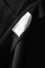 画像をギャラリービューアに読み込む, N/07 Wrap Hooded Jacket / Woolring Fleece (BLACK)