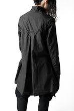 Load image into Gallery viewer, RUNDHOLZ DIP A LINE LONG SHIRT (BLACK DYED)