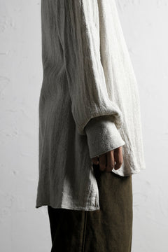 Load image into Gallery viewer, sus-sous shirt pullover / S55/L45 Herringbone (ICE GREY)