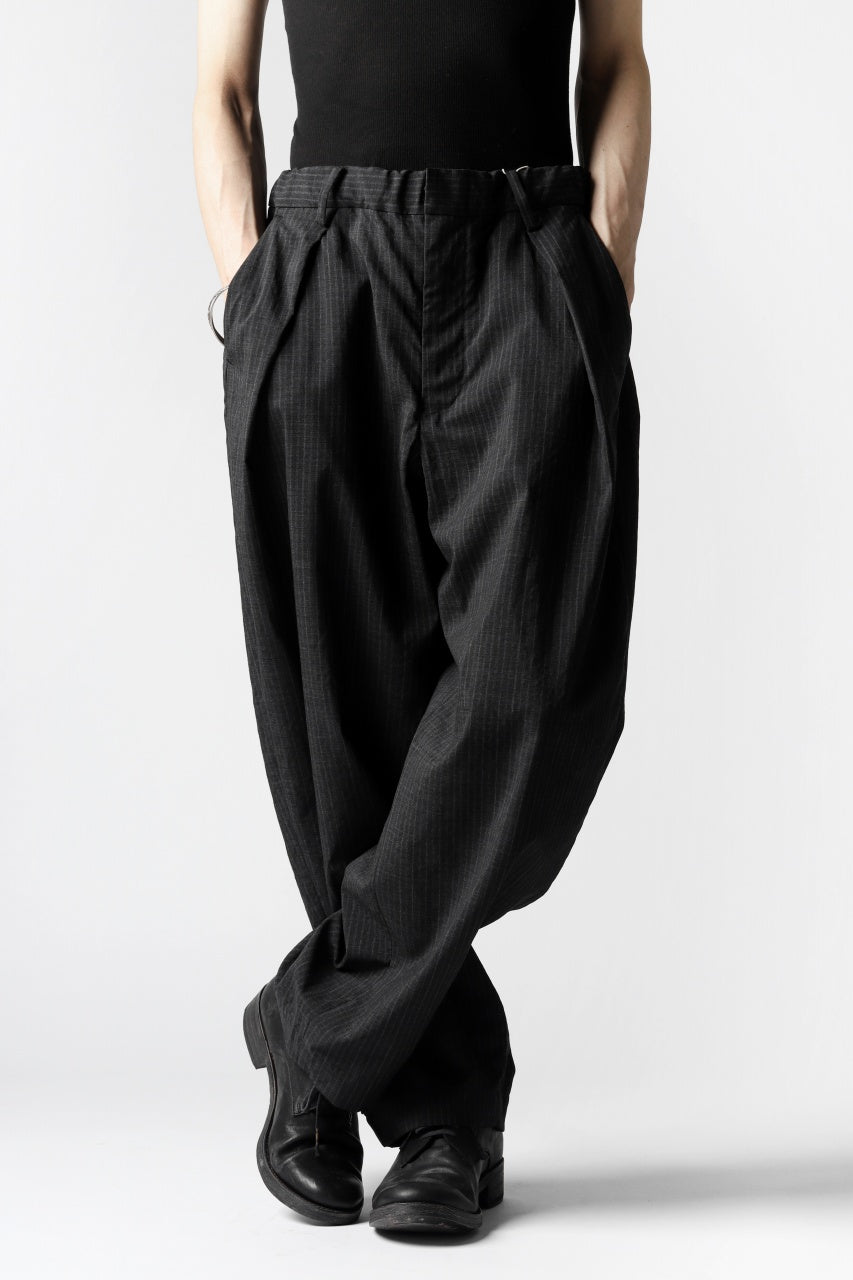 BLACK BY MOUSSY】 w tuck pants - www.stedile.com.br