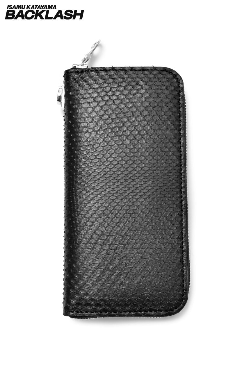 画像をギャラリービューアに読み込む, ISAMU KATAYAMA BACKLASH &quot;Python&quot; ROUND FASTNER WALLET (BLACK)