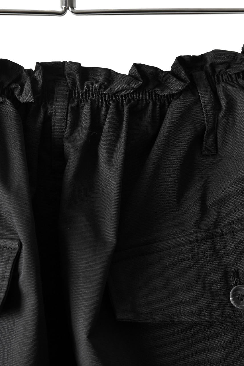 N/07 Wrap Field Trousers / CORDURA® Dobby (BLACK)