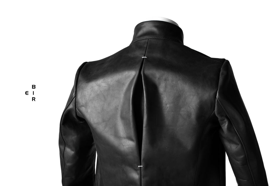 画像をギャラリービューアに読み込む, ierib exclusive classic zipper jacket / Nicolas Italy Vachetta (BLACK)