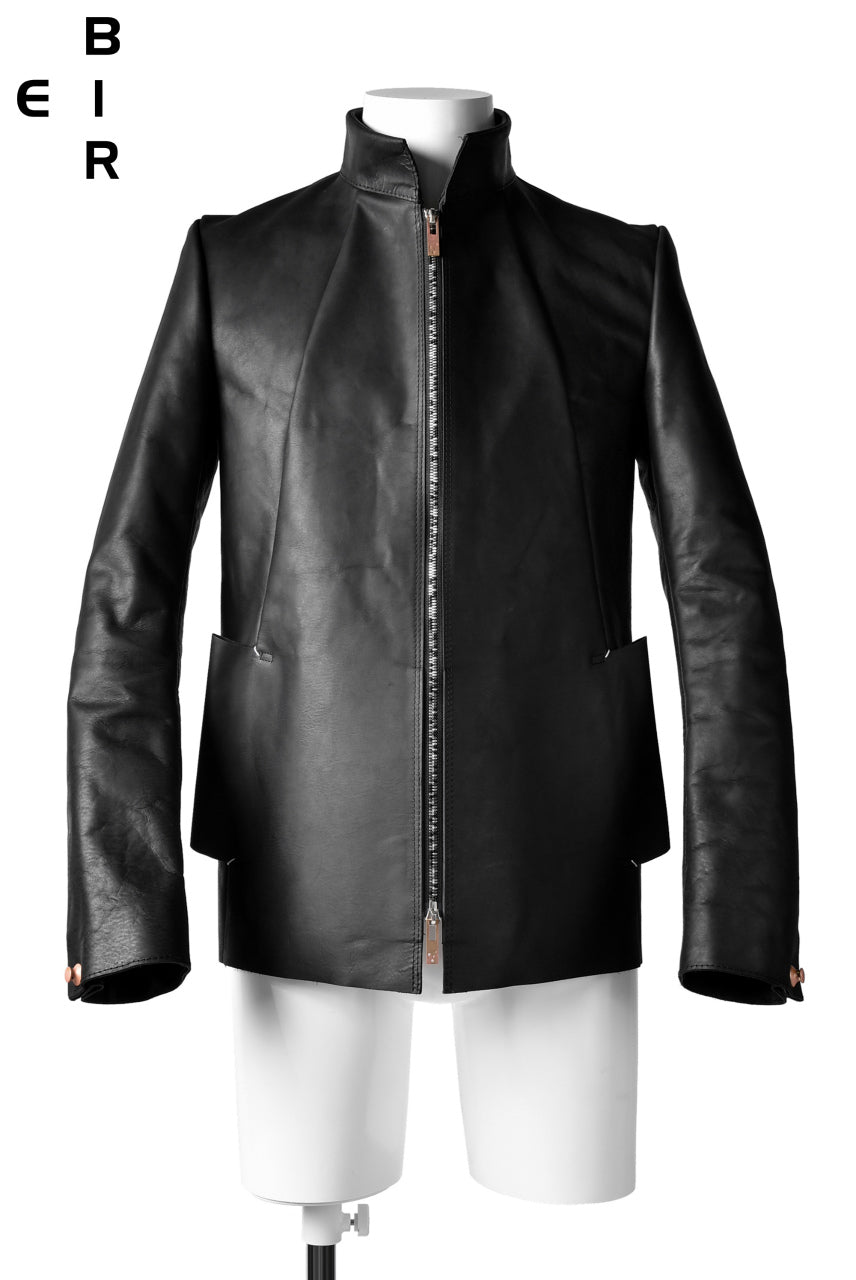 ierib exclusive classic zipper jacket / Nicolas Italy Vachetta