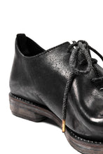 Load image into Gallery viewer, ierib tecta whole cut derby shoes / waxy JP culatta (BLACK)