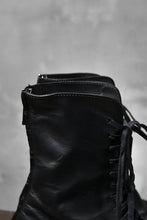 画像をギャラリービューアに読み込む, EVARIST BERTRAN EB5T Laced Back Zip Boots with Up Heel (BLACK)