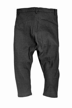 Load image into Gallery viewer, N/07 narrow sarrouelpants extra stretch silk linen fabric (BLACK)