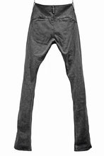 Load image into Gallery viewer, N/07 pant thin c/heavy jersey sumi dyed (BLACK)