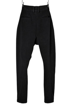 画像をギャラリービューアに読み込む, N/07 CURVE JODHPUR PANT / CASHMERE KNIT MELTON (BLACK)